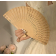 仙气木质镂空扇子折扇夏天新中式国风旗袍汉服随身便携